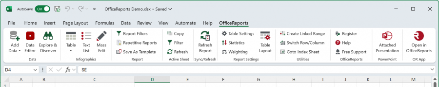 OfficeReports Adds Drag & Drop Crosstabs to Calculo, Reinventing Survey Analysis in Excel