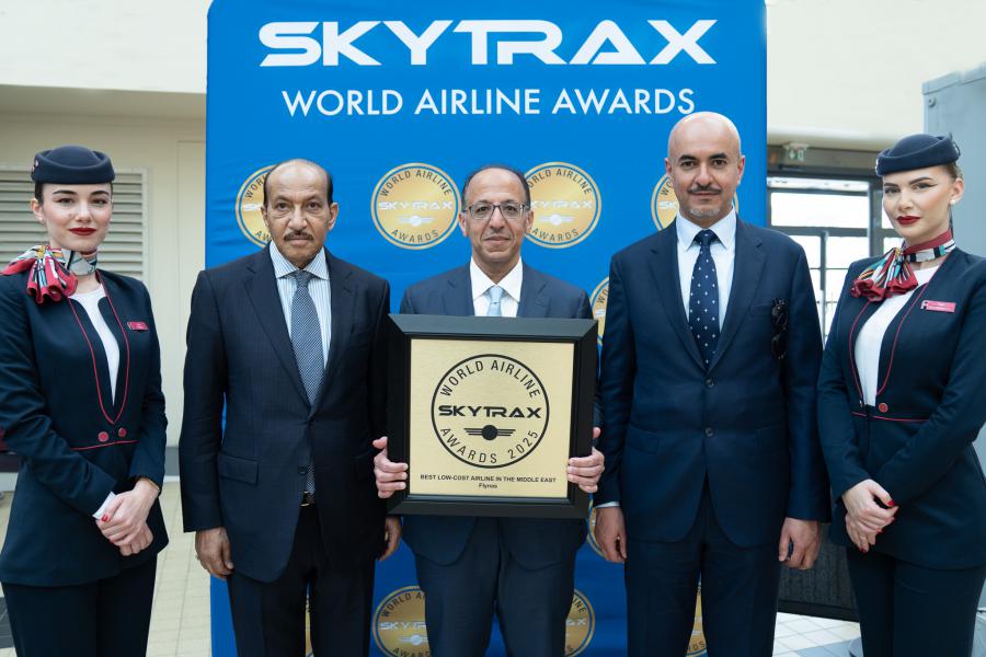 Skytrax Crowns flynas as the Best Low-Cost Airline in the Middle East for the 8th Consecutive Year