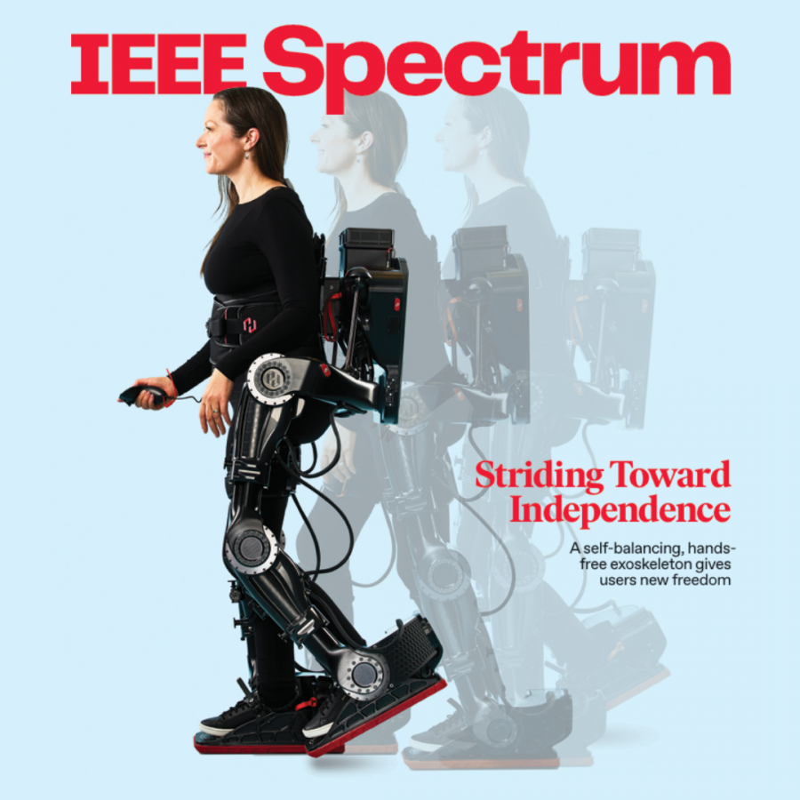 XoMotion™ and Chloë Angus Featured on the Cover of IEEE Spectrum