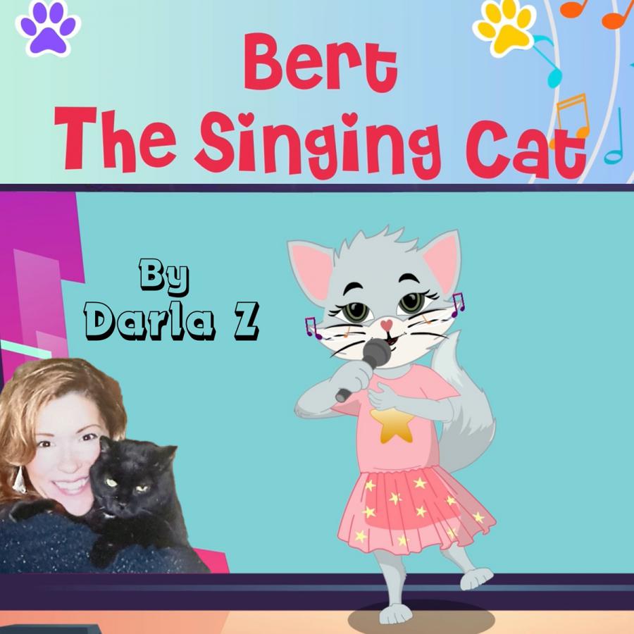 Darla Z Debuts New Children’s Single and Animated Music Video Featuring Bert the Singing Cat