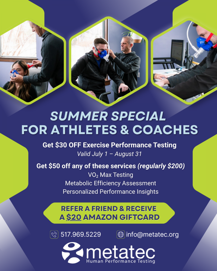 Metatec Launches Summer Performance Testing Special to Help Athletes Train Smarter