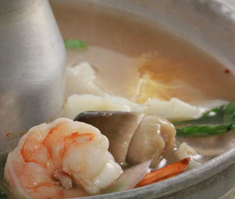 The Best Tom Yum Seafood Soup in Las Vegas in The Spotlight at Kung Fu Thai & Chinese Restaurant