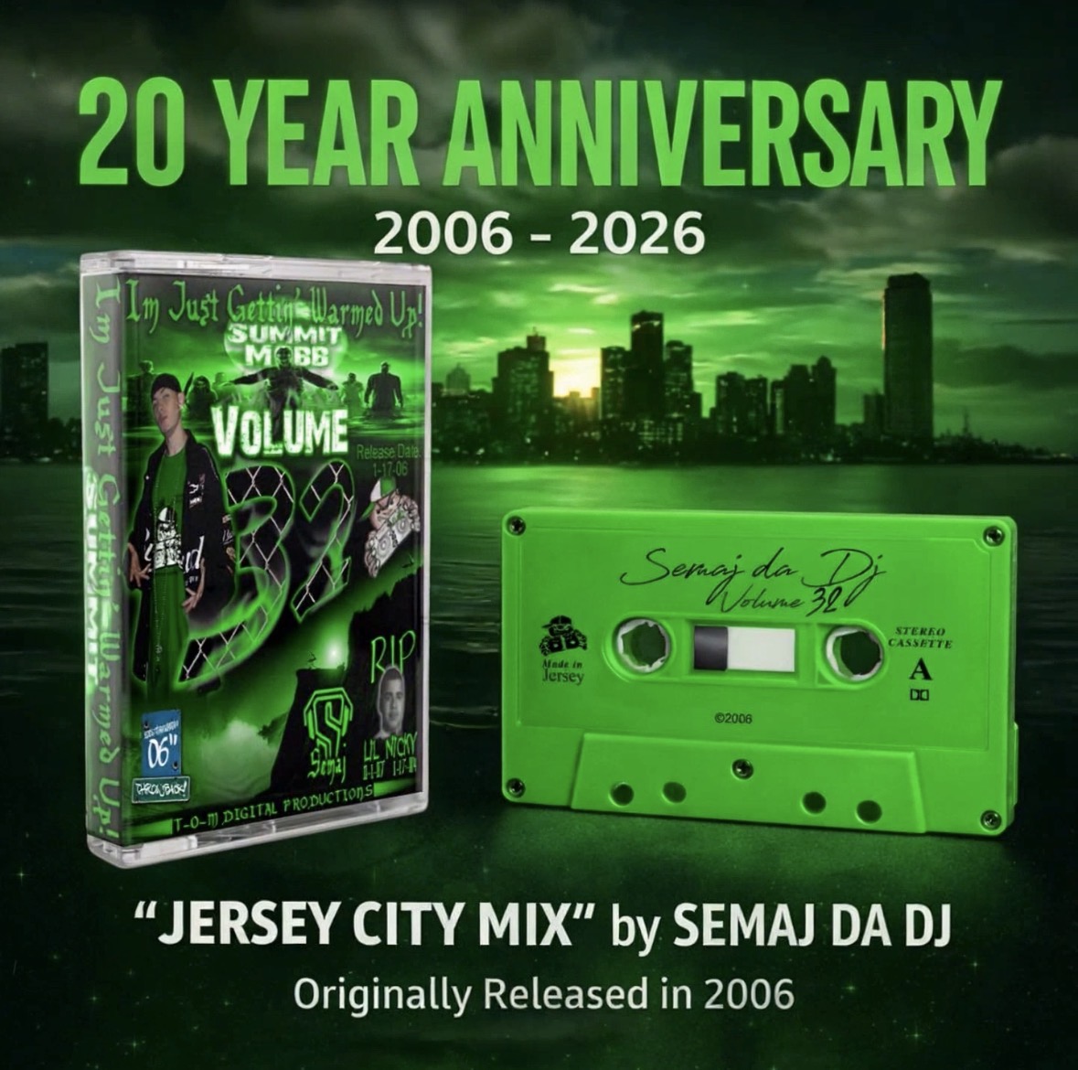Semaj da DJ’s “Jersey City Mix” Celebrates 20 Years as a Cornerstone of New Jersey Mixtape Culture