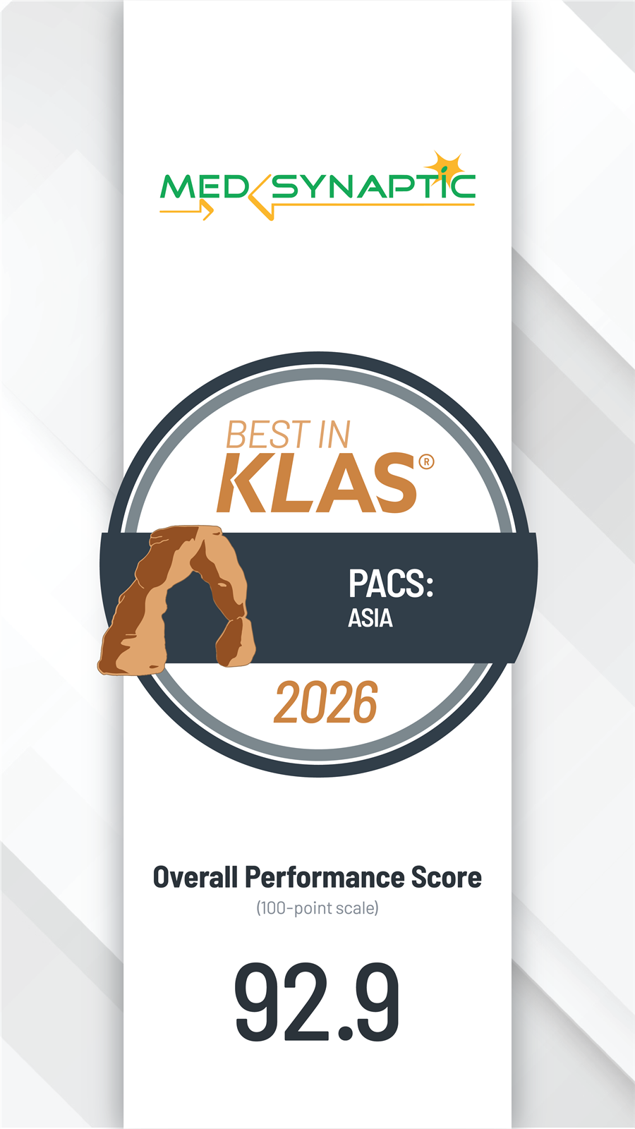 Medsynaptic Named ‘Best in KLAS’ 2026 Winner for PACS (Global) – Asia Segment